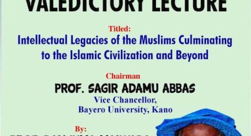 Valedictory Lecture