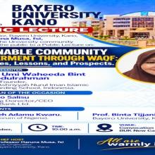 SUSTAINABLE COMMUNITY DEVELOPMENT THROUGH WAQF: Experiences,  Lessons and Prospects. 